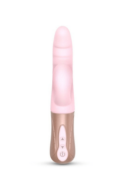 Vibromasseur rabbit Sassy Bunny va et vient rose + Secret Box offerte - Love to Love