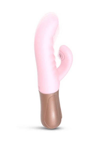 Vibromasseur rabbit Sassy Bunny va et vient rose + Secret Box offerte - Love to Love