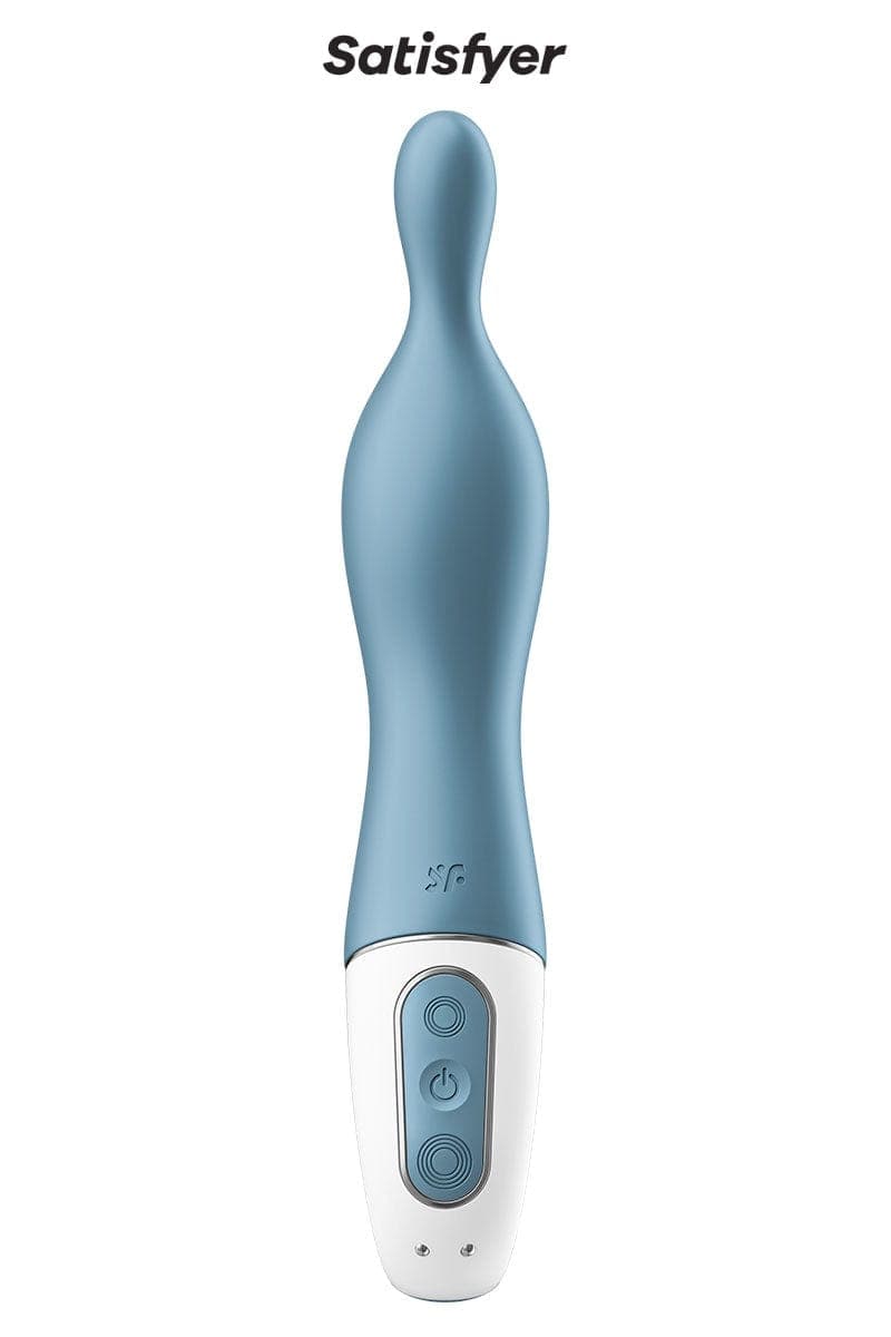 Vibromasseur rechargeable et étanche A-Mazing 1 Bleu point A - Satisfyer