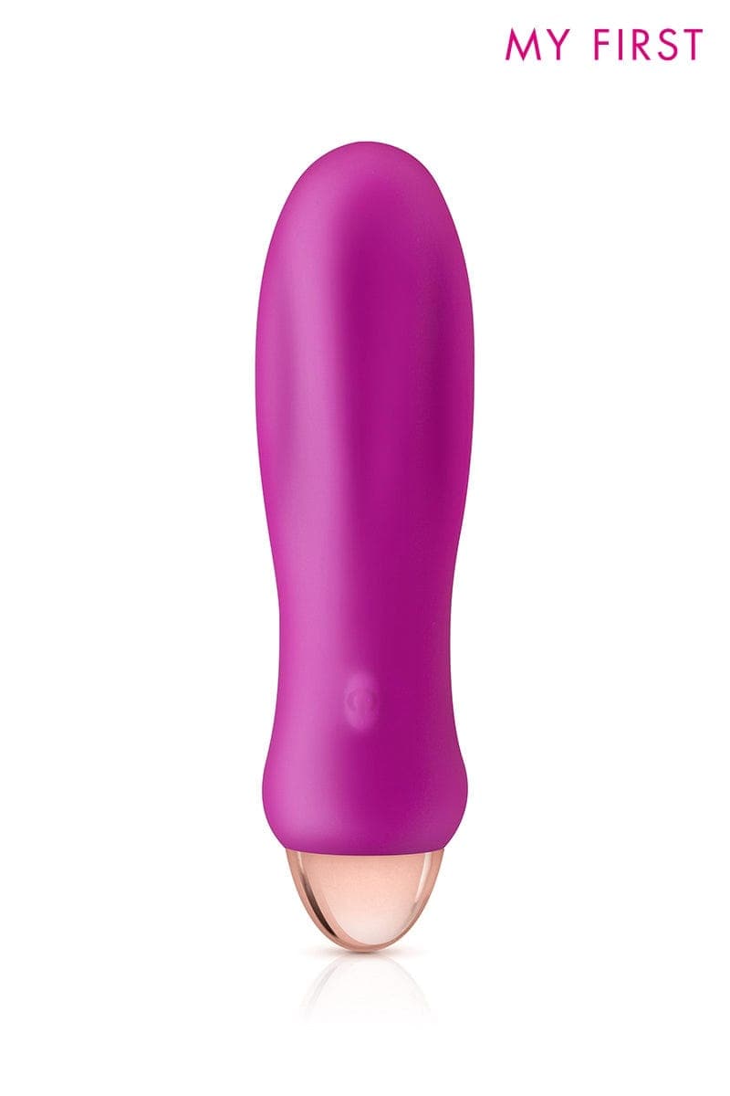 Vibromasseur rechargeable Rocket rose - My First