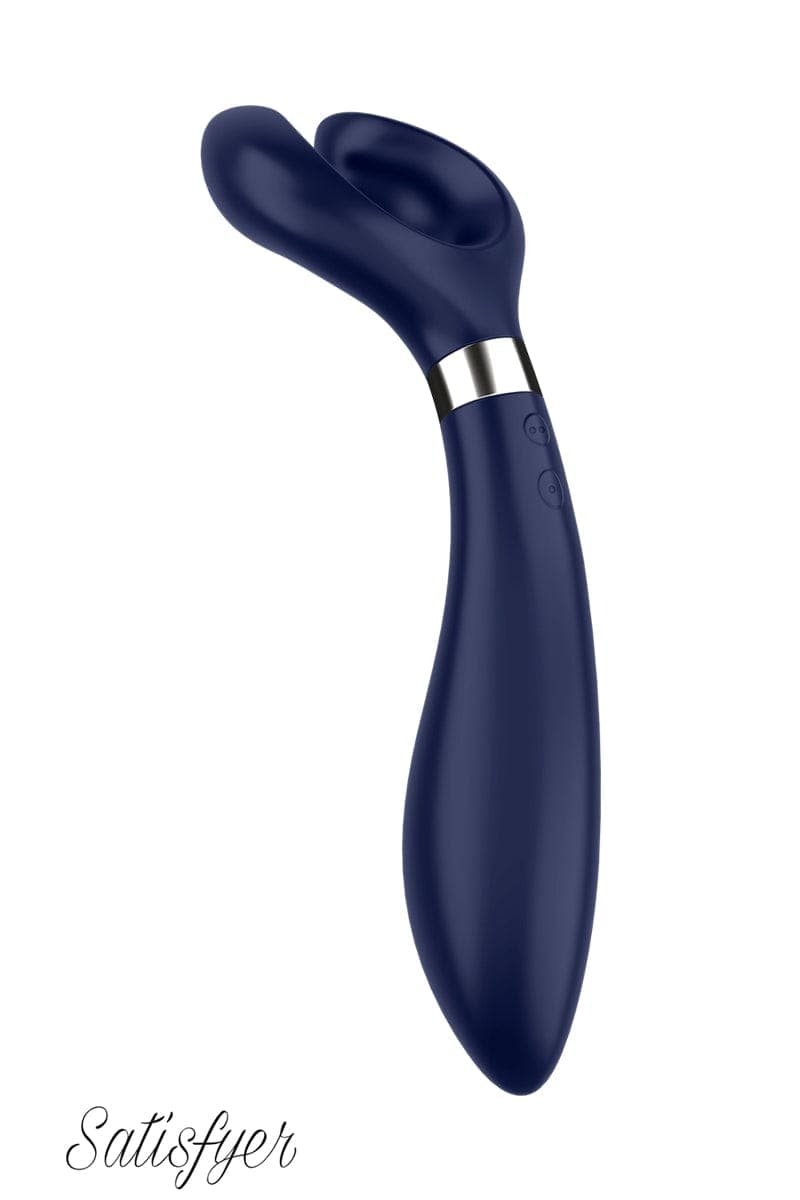 Vibromasseur stimulateur tête rotative pour couple Endless Fun - Satisfyer