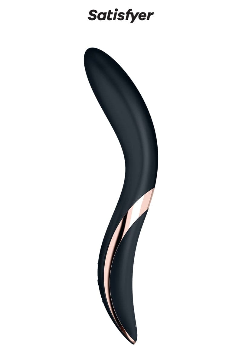 Vibromasseur stimulation point G Rrrolling Explosion noir 12 modes de vibration - Satisfyer