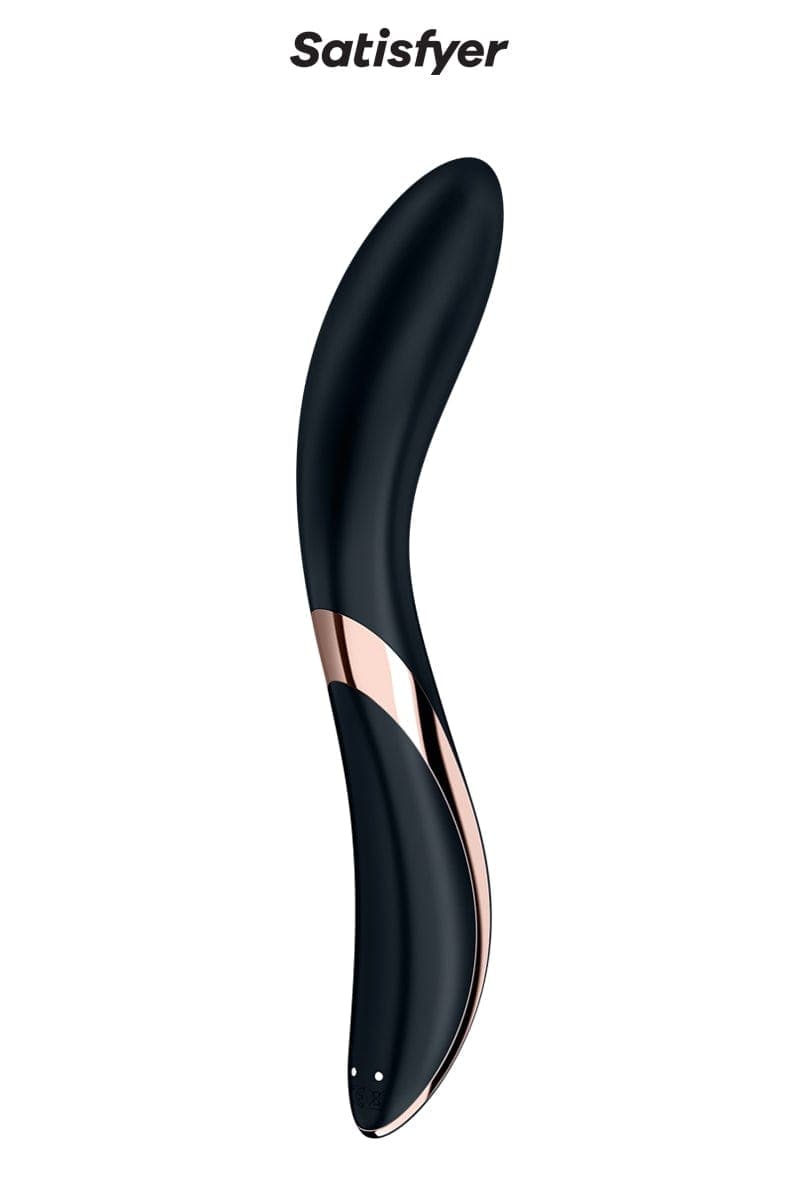 Vibromasseur stimulation point G Rrrolling Explosion noir 12 modes de vibration - Satisfyer