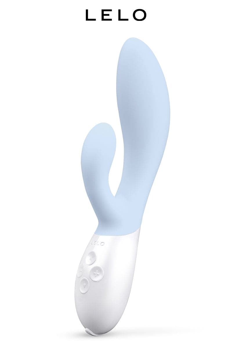 Vibros rabbit de luxe 10 modes de stimulations Ina 3 Seafoam - Lelo
