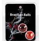 2 boules brésiliennes Brazilian Balls parfumé cerise - Secret play