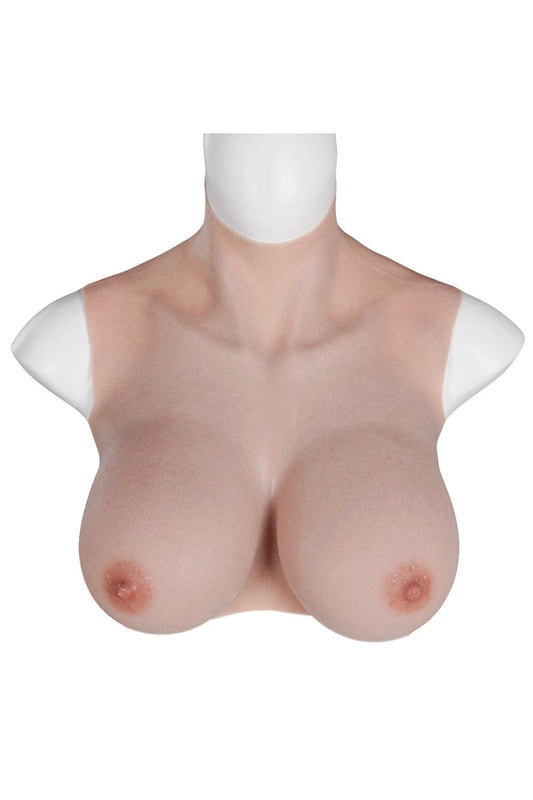 Buste faux seins travesti ultra-réaliste taille L - XX Dreamtoys