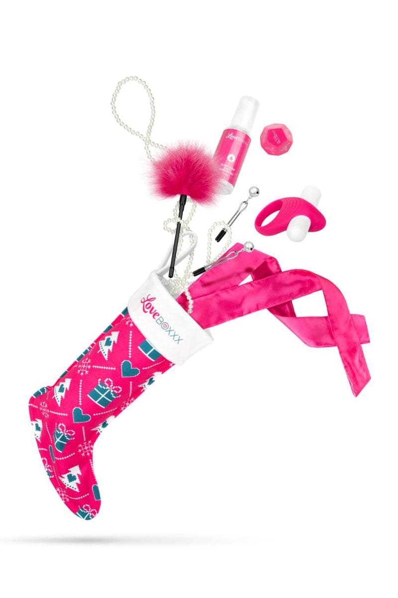 Chaussette de Noel 7 accessoires intimes - Loveboxxx