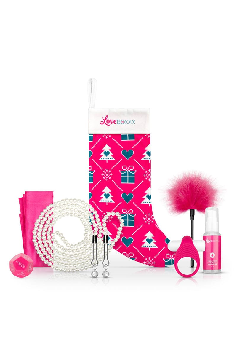 Chaussette de Noel 7 accessoires intimes - Loveboxxx