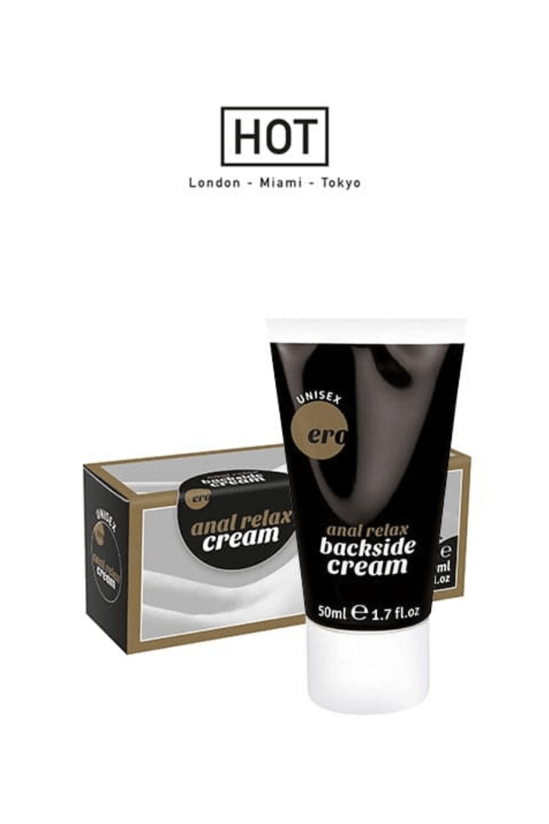 Crème anale relaxante et lubrifiante pour rapport anal unisexe 50 ml - Hot