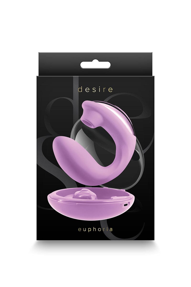 Double stimulateur Desire Euphoria rose - Ns Novelties