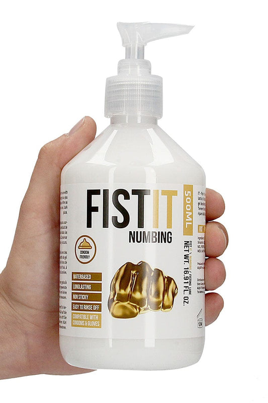 Gel lubrifiant intime insensibilisant à base d'eau 500ml - Fist It