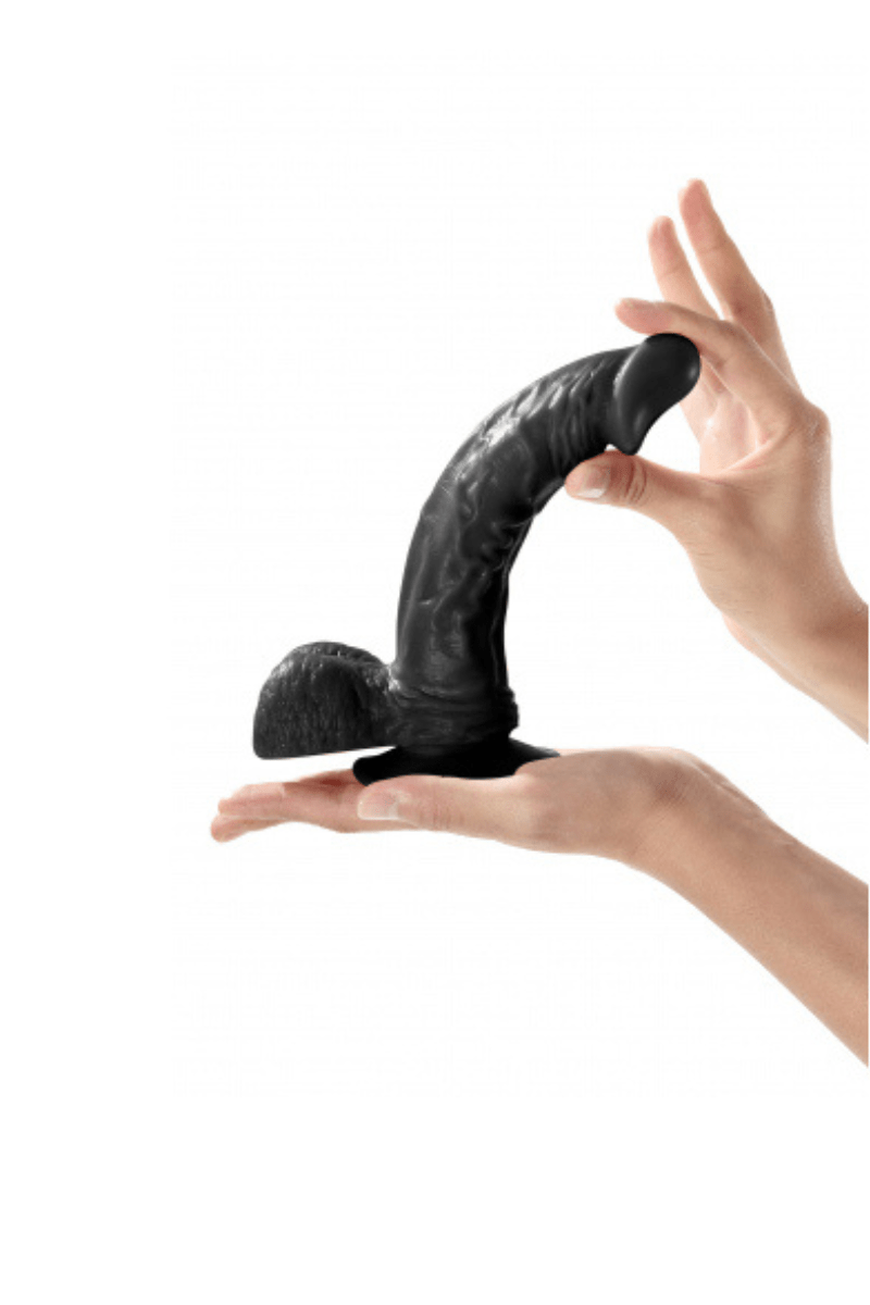 Gode noir XXL hyper réaliste pénis veineux 21cm pour expert - Real Jayson