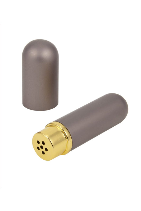 Inhalateur de poppers gris en aluminium - Litolu