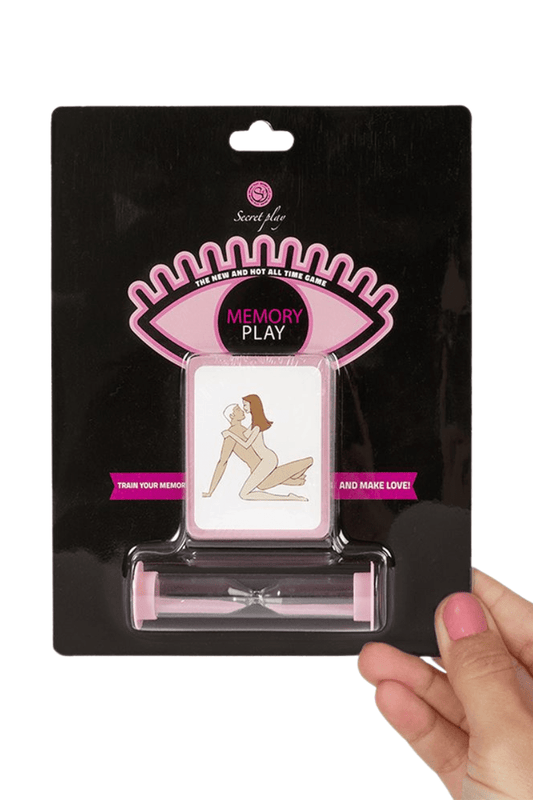 Jeu de mémoire érotique 40 cartes couple hétéro Memory Play - Secret Play