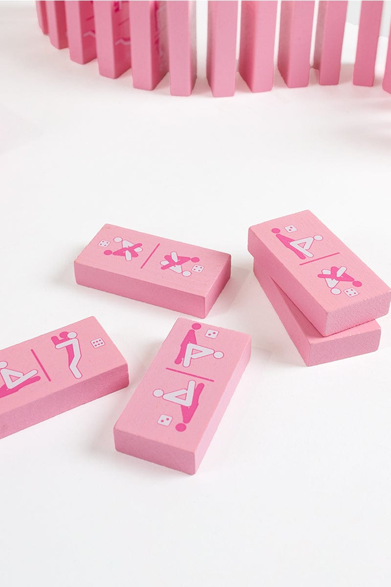 Jeu Domino érotique en bois Kinky - Secret Play