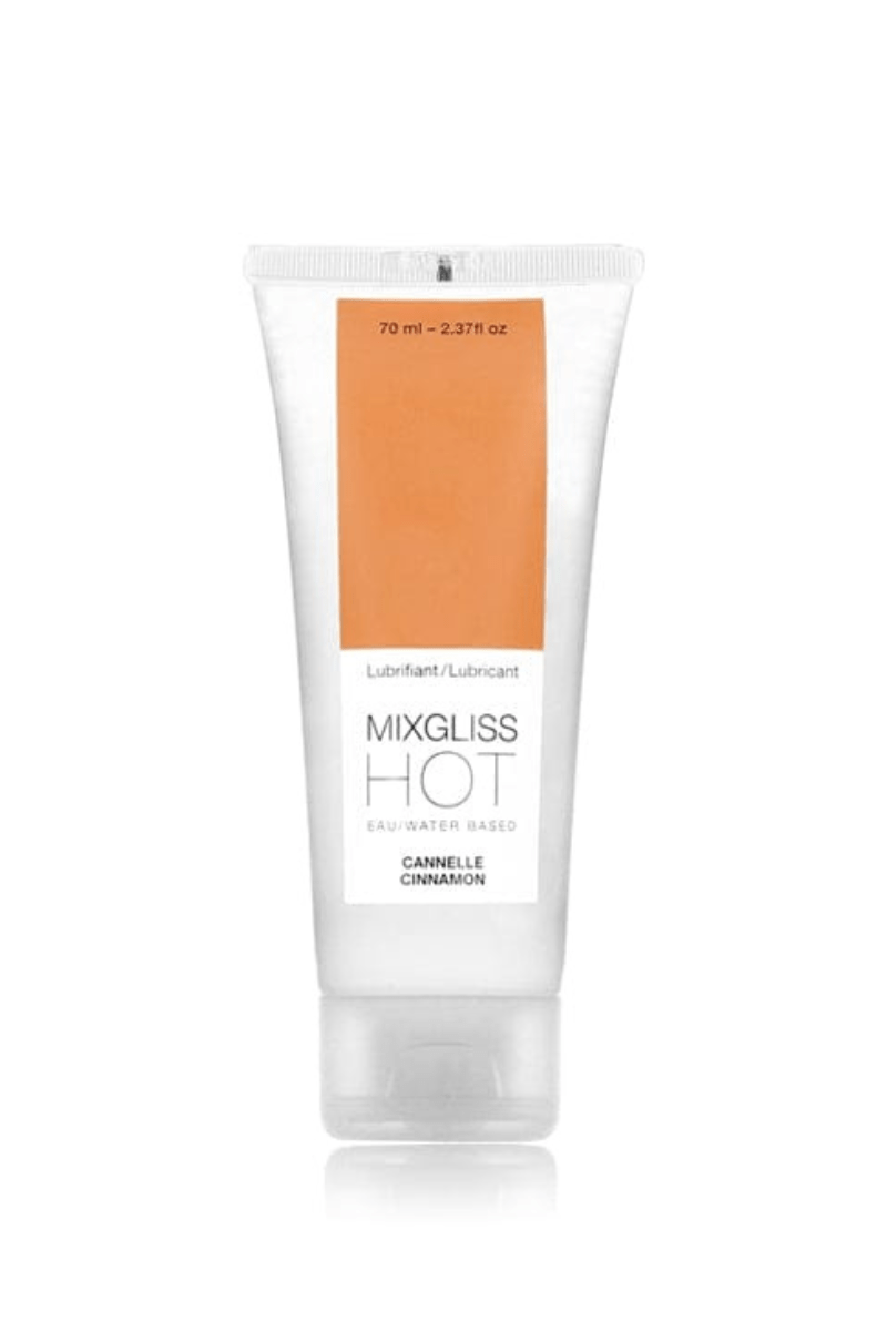 Lubrifiant intime à base d'eau effet chauffant canelle 70ml - Mixgliss Hot