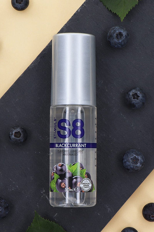 Lubrifiant intime à base d'eau parfumé au Cassis 50ml - S8