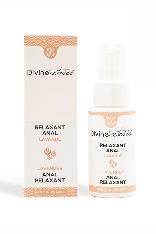 Lubrifiant intime bio relaxant pour pénétration anale douce 50ml - Divinextases