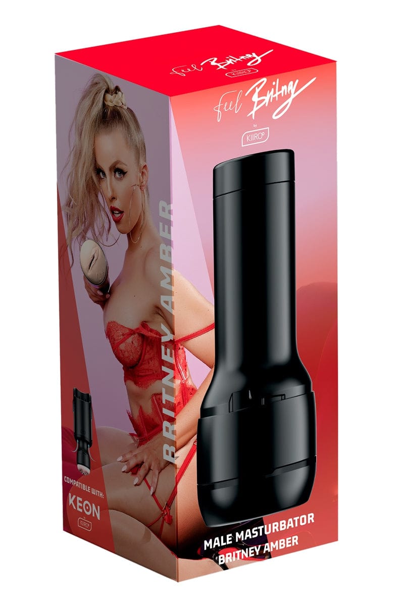 Masturbateur masculin 3D réaliste vagin Feel Britney Amber - Kiiroo