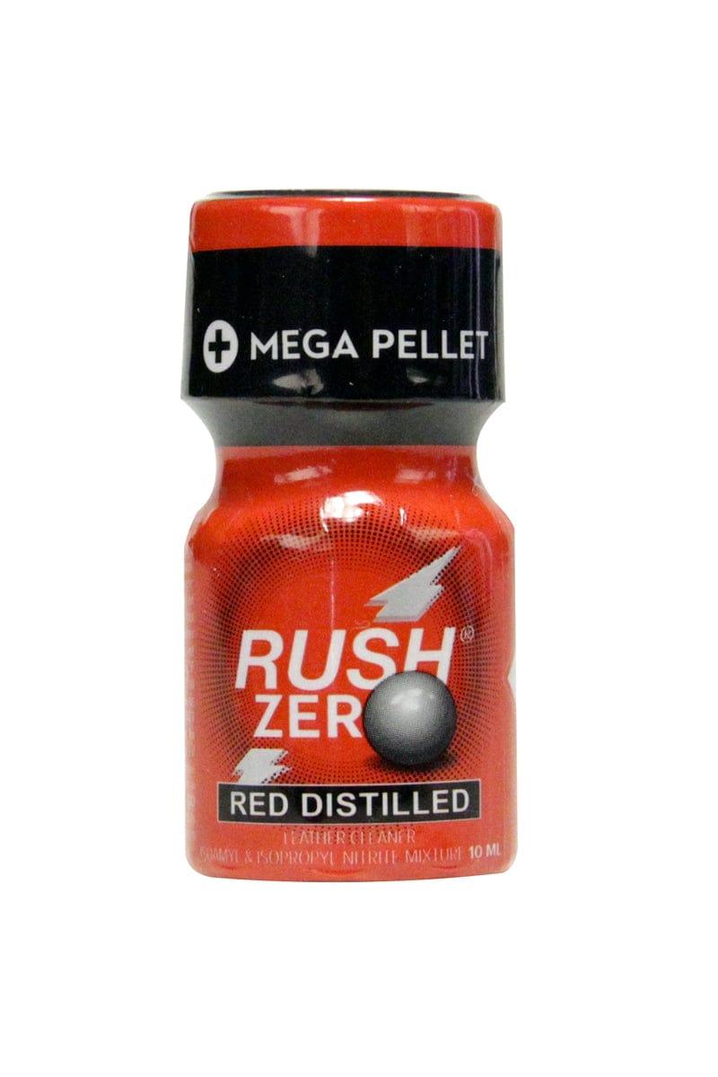 Poppers Rush Zero Red Distilled 10 ml - Rush