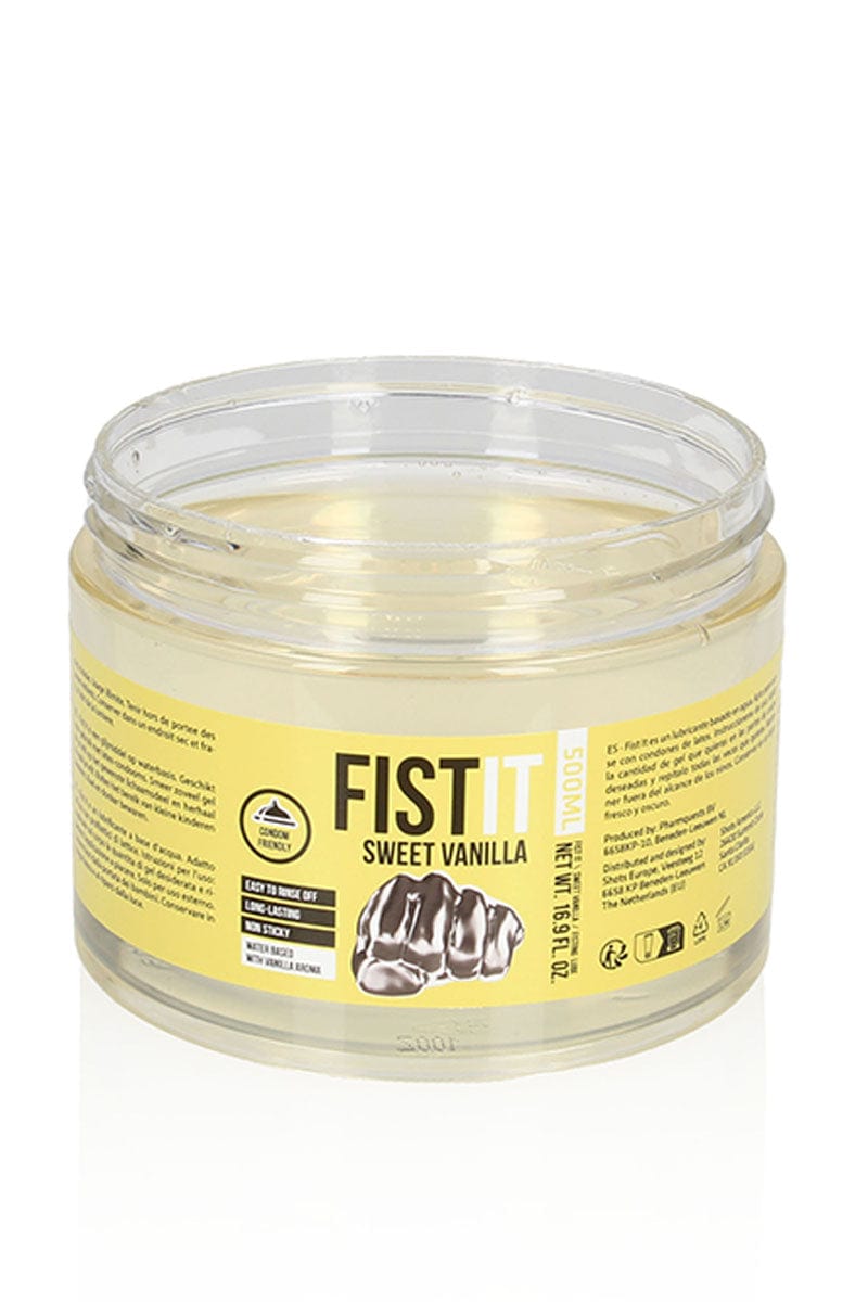 Pot de lubrifiant fist aromatisé vanille 500 ml - Fist It