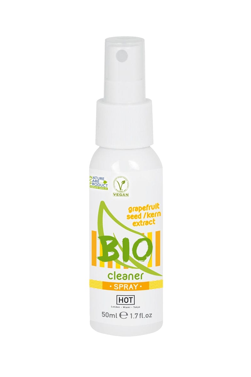 Spray nettoyant naturel pour sextoys rapide 100% bio 50ml - HOT