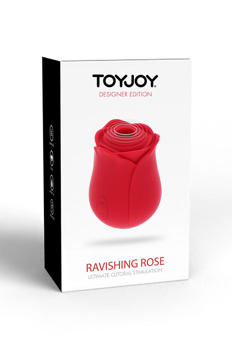 Stimulateur clitoridien cunnilingus Ravishing Rose - Toy Joy