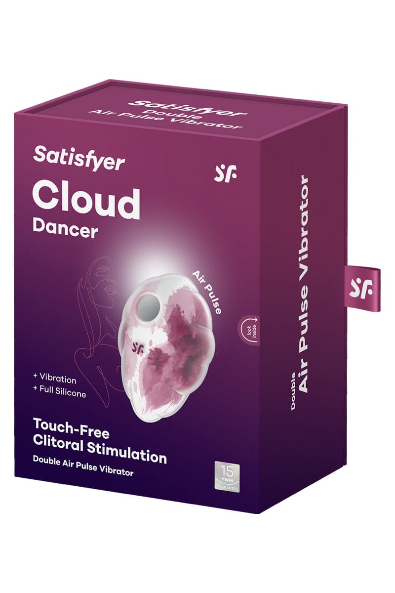 Stimulateur sans contact et vibrant Cloud Dancer - Satisfyer