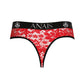 String sexy rouge à dentelle pour homme Brave - Anaïs for Men