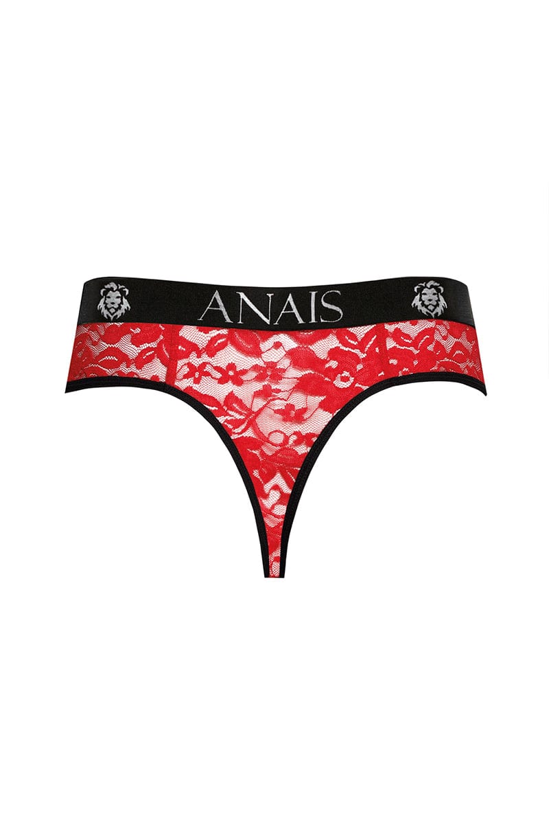 String sexy rouge à dentelle pour homme Brave - Anaïs for Men
