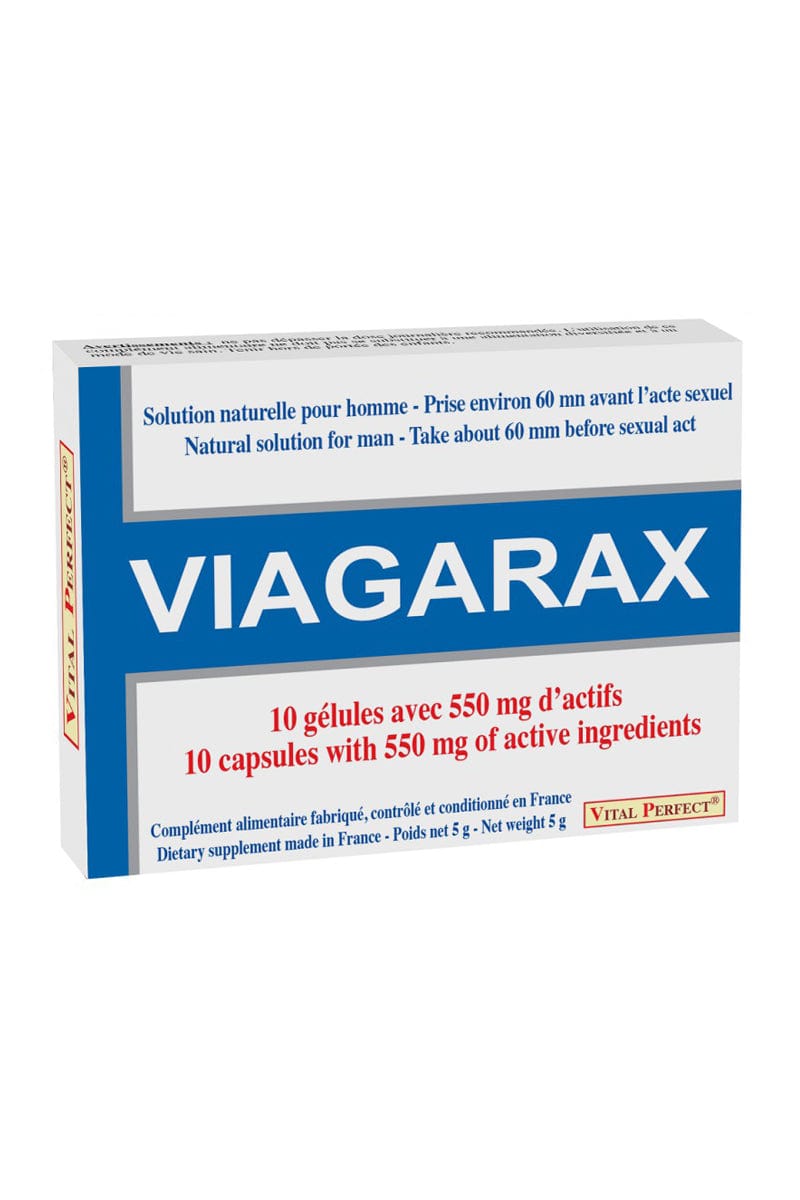 Viagarax (10 gélules aphrodisiaques pour hommes) - Vital Perfect