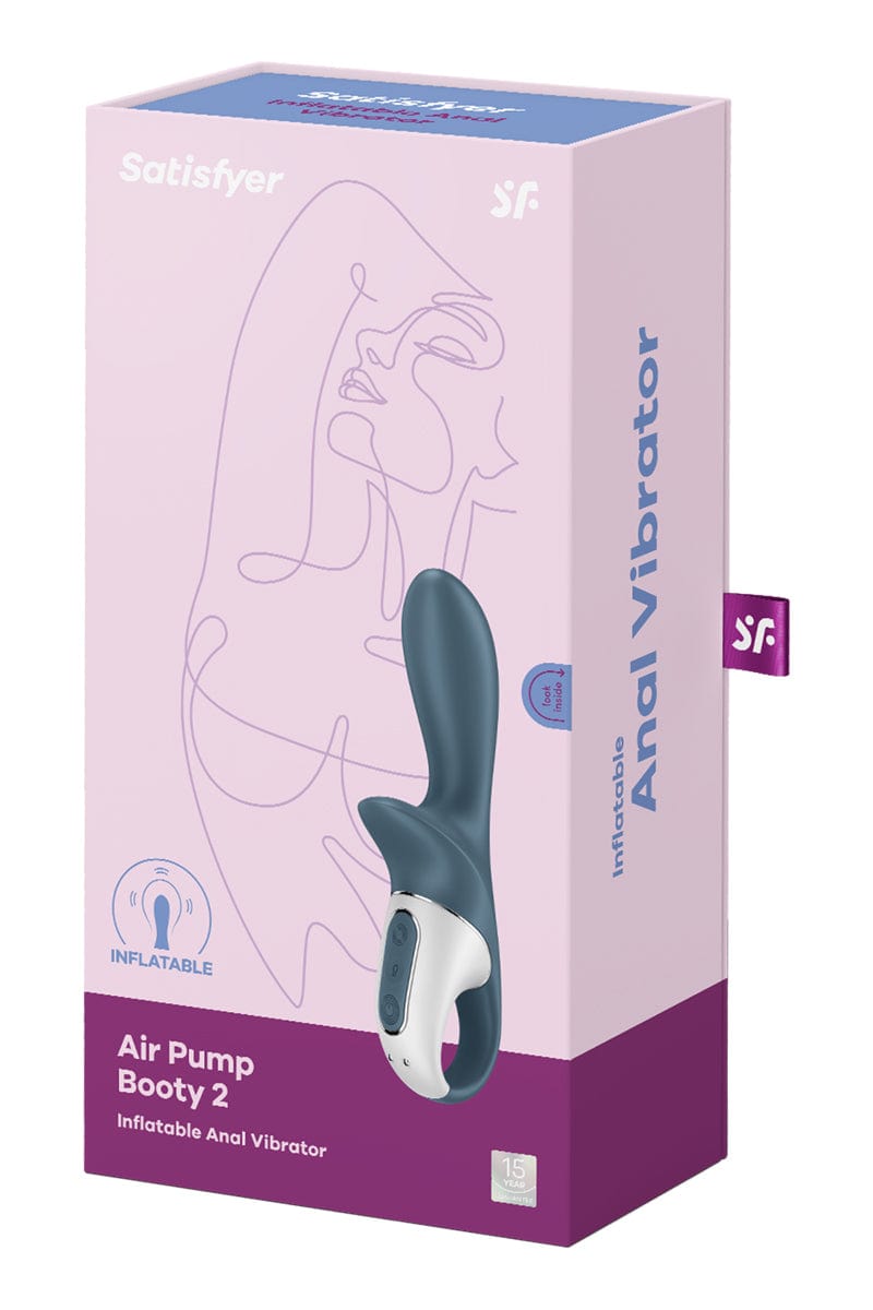 Vibro anal et prostate gonflable Air Pump Booty 2 - Satisfyer