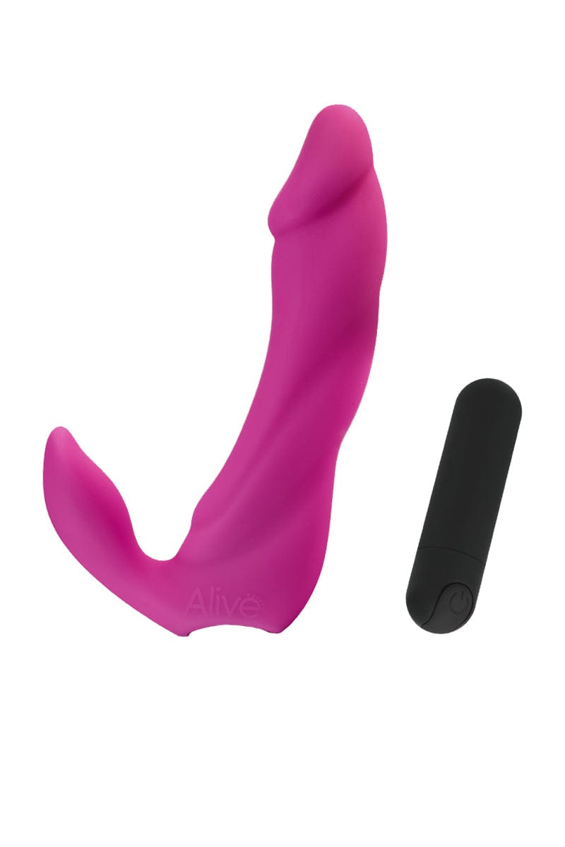 Vibromasseur rabbit rechargeable Bifun Pro - Alive