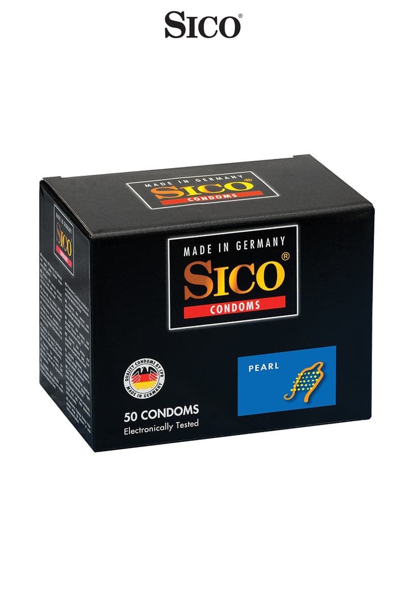 50 préservatifs Sico PEARL