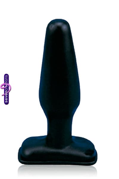 Anus picket noir 4 cm Medium en silicone - Seven Créations