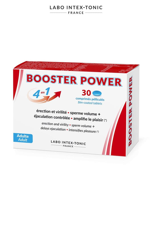 Aphrodisiaque masculin Booster Power (x30 comprimés) - Intex Tonic