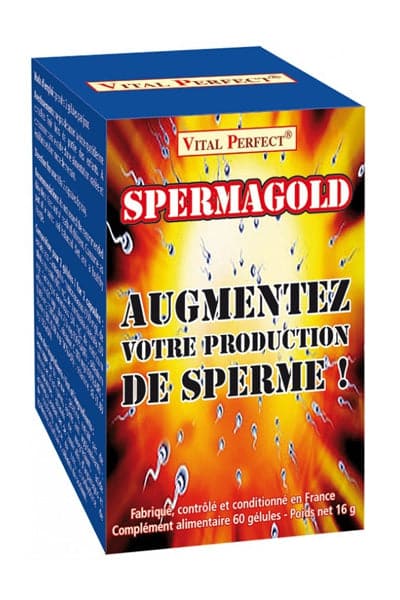 Aphrodisiaque pour homme cure 1 mois Spermagold