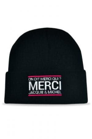 Bonnet Jacquie et Michel - noir