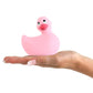 Canard vibrant pour plaisir intime dans le bain Duckie 2.0 Classic rose - Big teaze toys