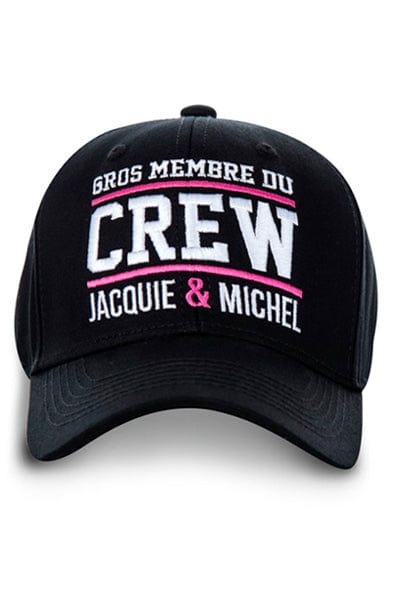Casquette 100% coton type snapnack taille unique Crew - Jacquie et Michel