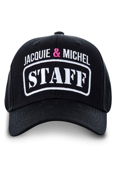 Casquette à visière arrondie en coton "Jacquie et Michel Staff" - J&M
