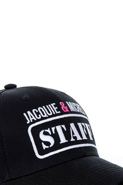 Casquette à visière arrondie en coton "Jacquie et Michel Staff" - J&M