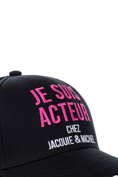 Casquette slogan brodé"Je suis acteur chezJacquie et Michel" - J&M