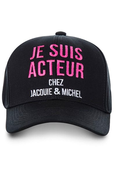Casquette slogan brodé"Je suis acteur chezJacquie et Michel" - J&M