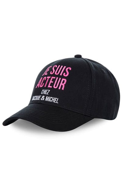 Casquette slogan brodé"Je suis acteur chezJacquie et Michel" - J&M