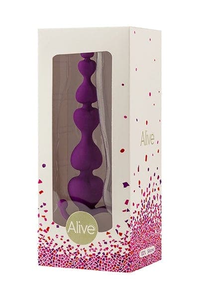 Chapelet anal en silicone semi-rigide Go Pearl 18 x 3,1cm - Adrien Lastic