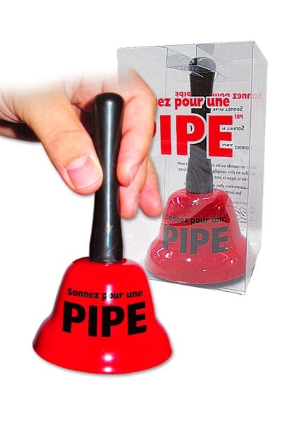 Cloche sexe en métal cadeau pour couple "Sonnez pour une pipe" - Ozzé