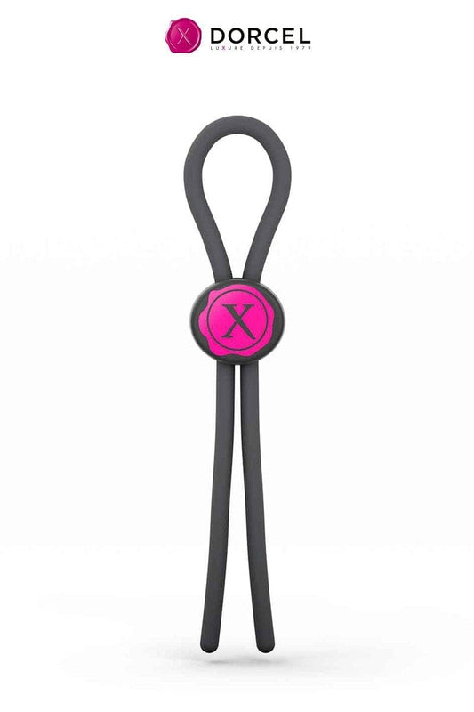 Cockring en silicone pour homme lasso ajustable pour performance sexuel - Mr Dorcel