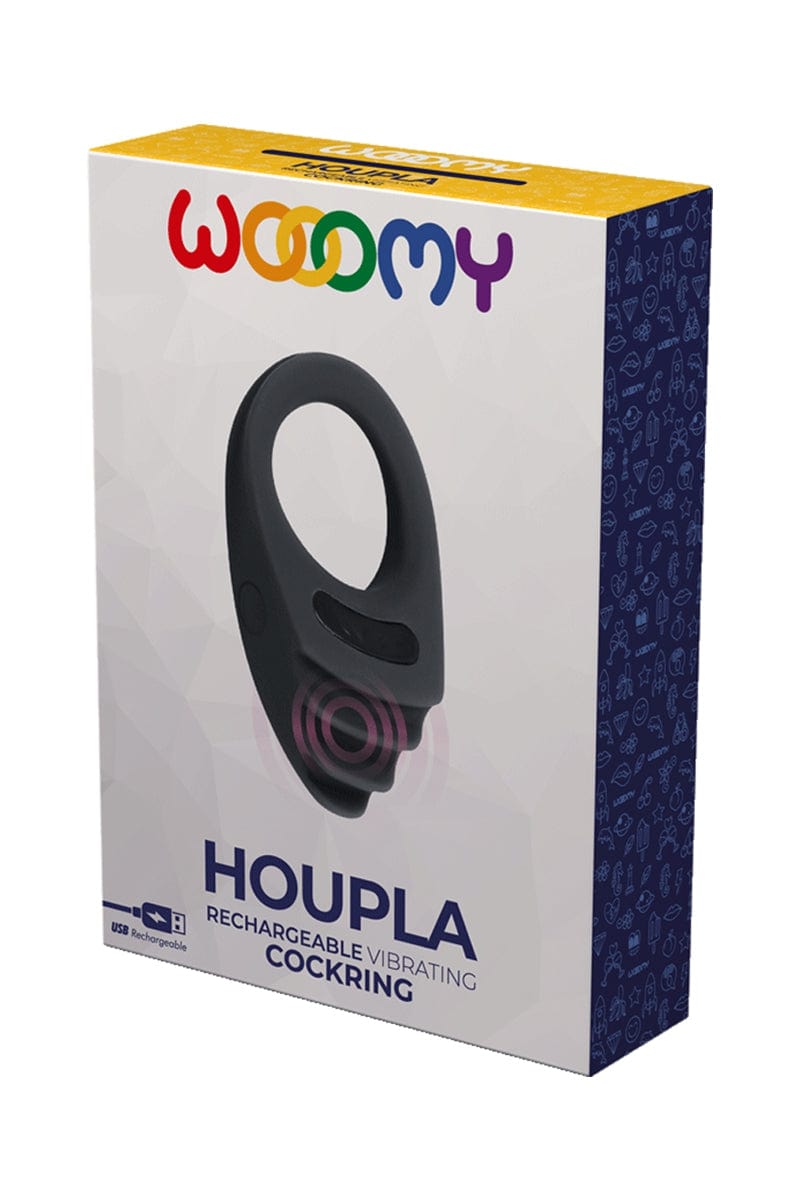Cockring vibrant anneau pénis vibrant Houpla - Wooomy