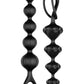 Coffret 2 chaines anales noires Love beads idéal pour débutants - Satisfyer